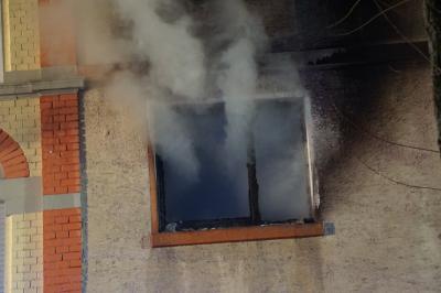 Rutesheim: Zimmerbrand in einem Mehrfamilienhaus